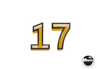 INDIANA JONES (Williams) Decal "17"
