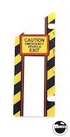 JUDGE DREDD (Bally) Plastic 'Caution Emergency'