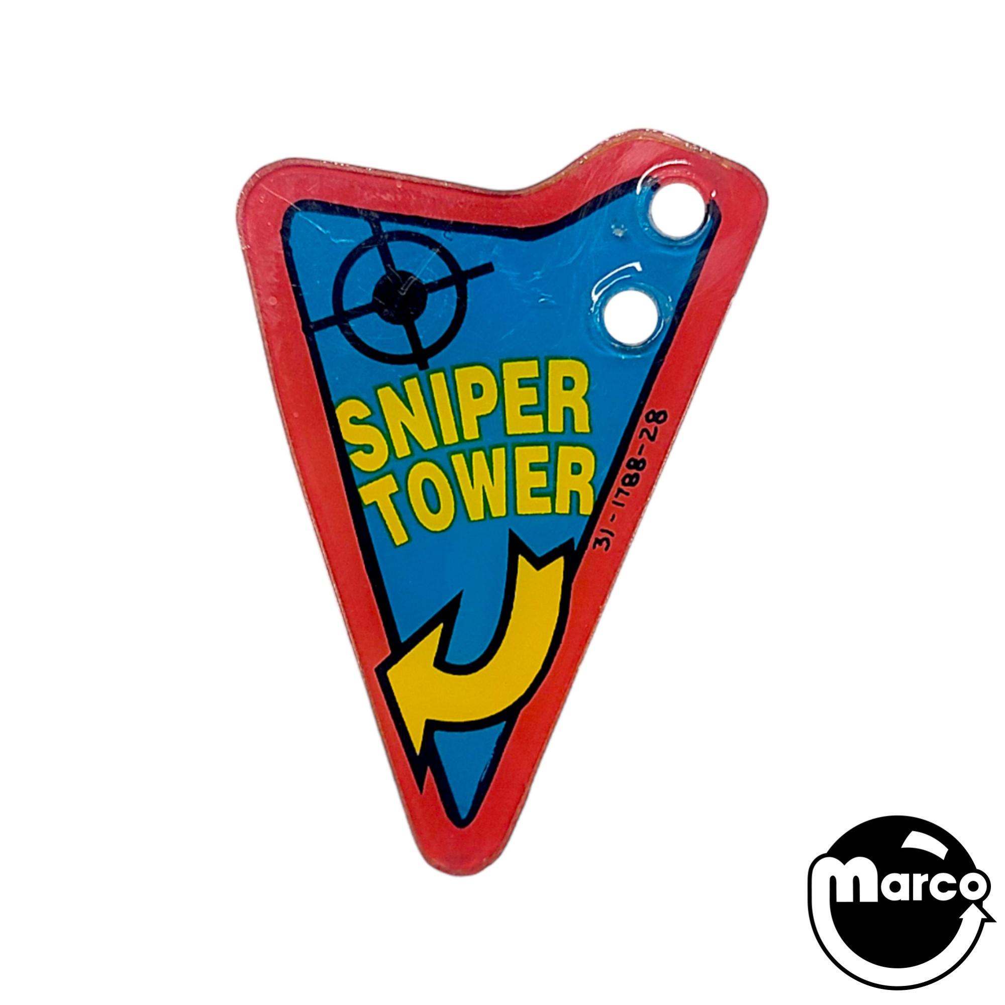 JUDGE DREDD (Bally) Plastic Sniper Tower