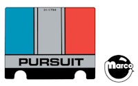 JUDGE DREDD (Bally) Decal "Pursuit"