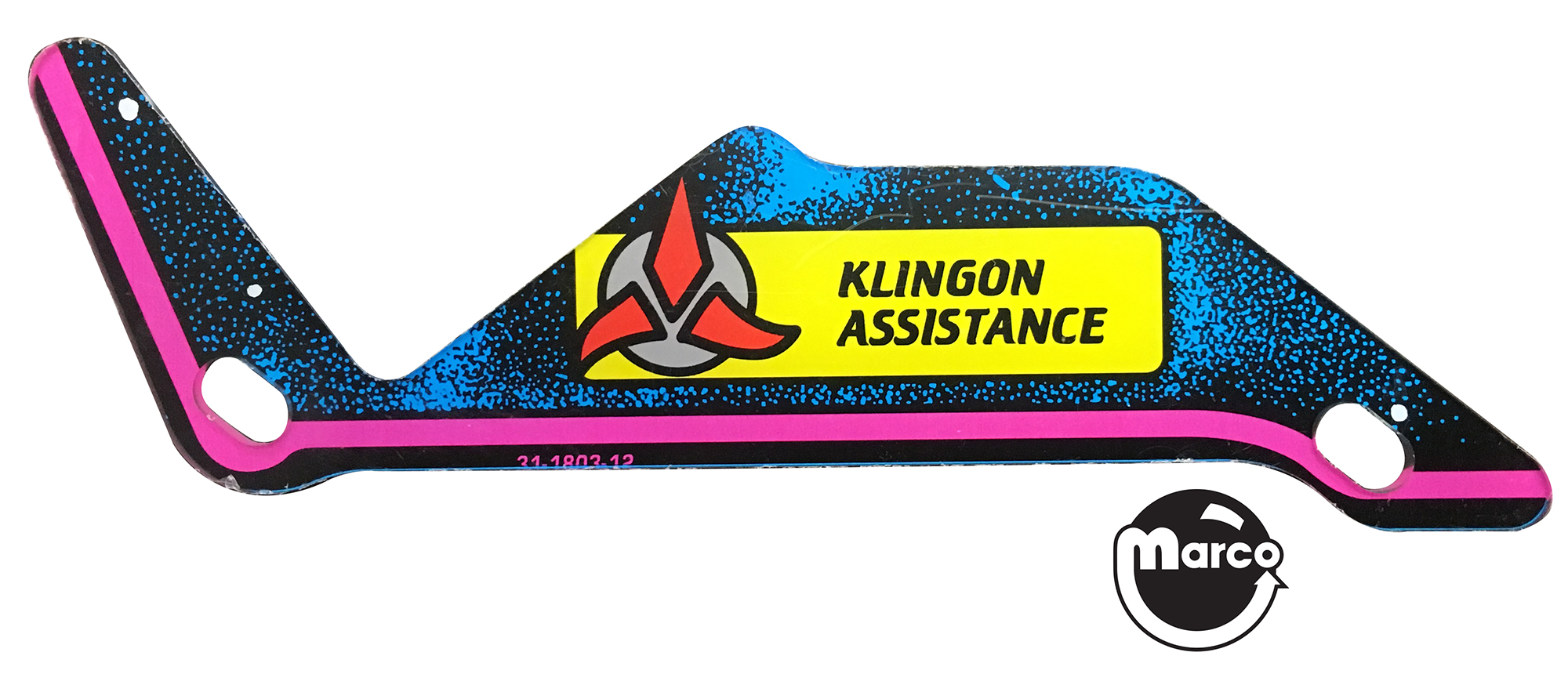 STAR TREK NEXT GEN (WMS) Plastic 'Klingon'