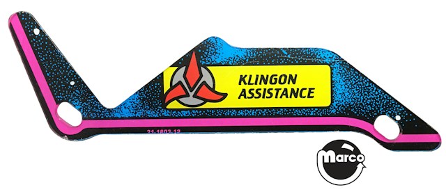 STAR TREK NEXT GEN (WMS) Plastic 'Klingon'