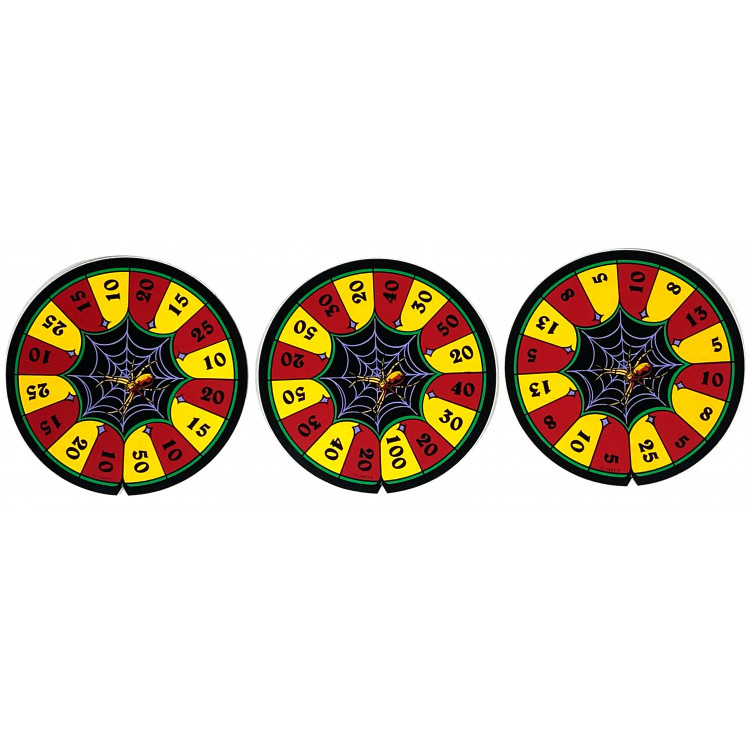 ADDAMS FAMILY VALUES (Midway) Decal spin 3 piece set
