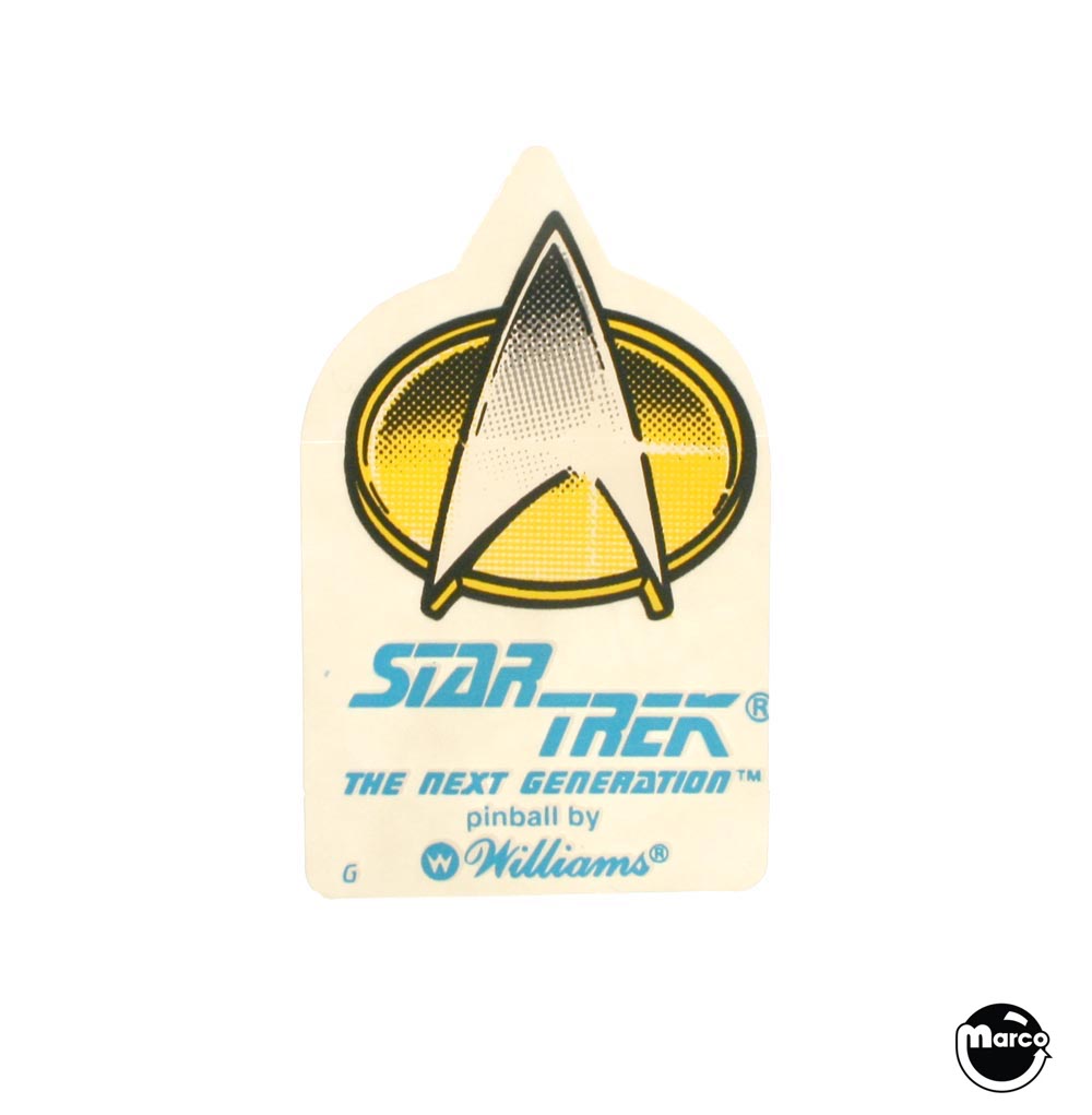 STAR TREK NEXT GEN (WMS) Decal glass