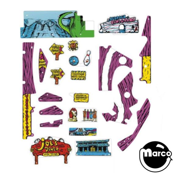 31-1977 - FLINTSTONES (Williams) Plastic set - Marco Specialties