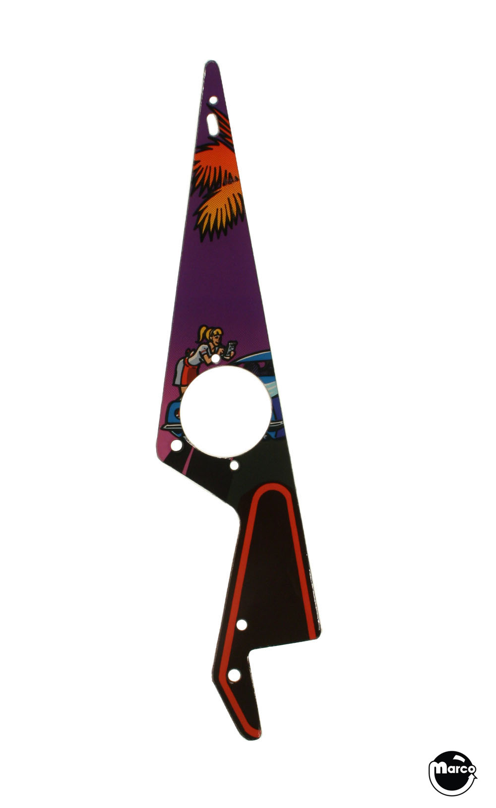 CORVETTE (Bally) Playfield plastic