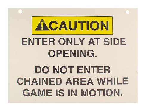 Caution Sign