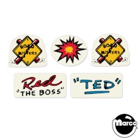 Williams Roadshow Hat decal set 31-2013