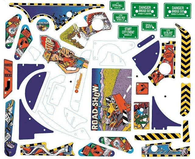 ROAD SHOW (Williams) Plastic set