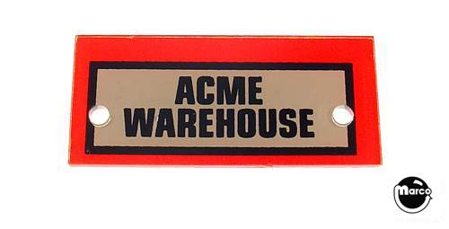 DIRTY HARRY (Williams) Plastic "Acme..."