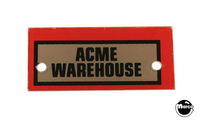 DIRTY HARRY (Williams) Plastic "Acme..."