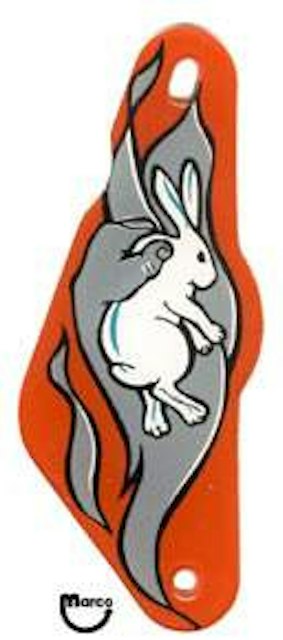THEATRE OF MAGIC (Bally) Plastic slingshot rabbit USE 31-2257-SS