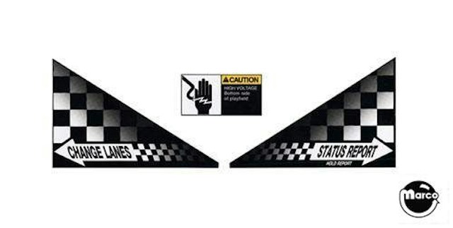 INDY 500 (Bally) Arch decal
