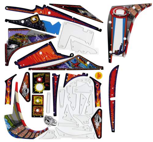 31-2325-XX - NO FEAR (Williams) Plastic set - Marco Specialties