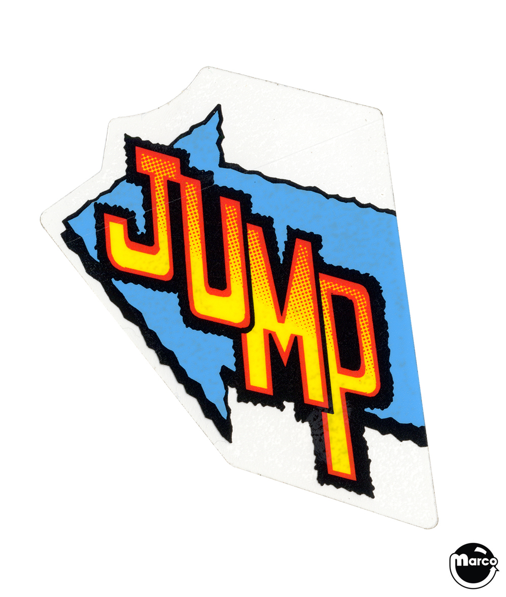 NO FEAR (Williams) JUMP decal under ramp