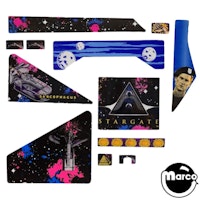 STARGATE (Gottlieb) Decal set DL742