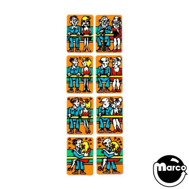 HURRICANE (Willams) Decal Ferris Wheel Riders
