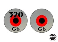 JOHNNY MNEMONIC (Williams) Spinner decal