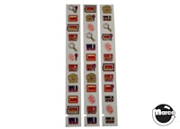 WHO DUNNIT (Bally) Slot reel decal set