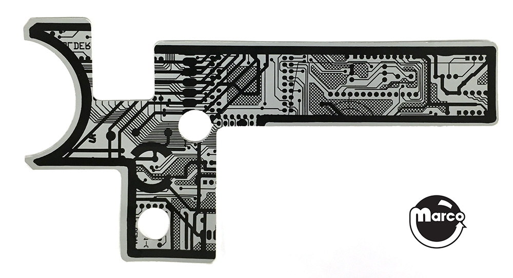 JOHNNY MNEMONIC (Williams) Decal back panel