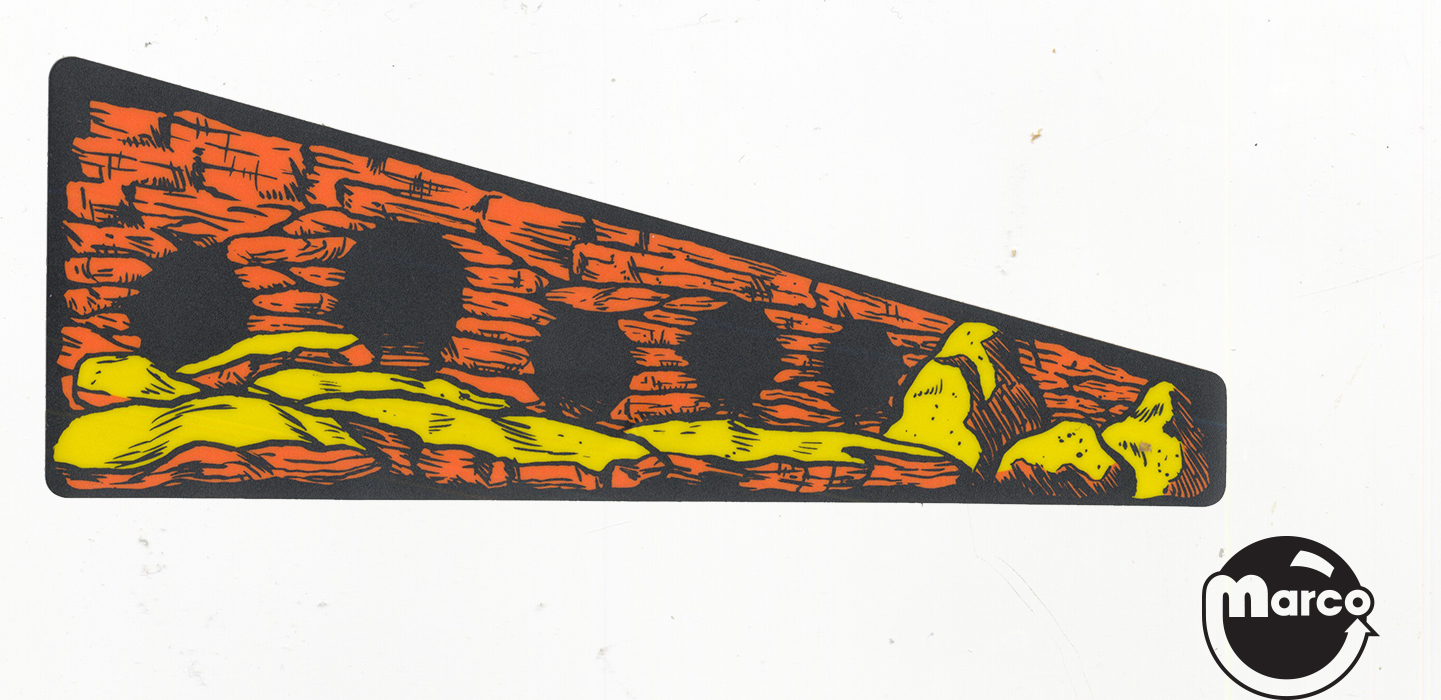 CONGO (Williams) Decal top mtg-50050