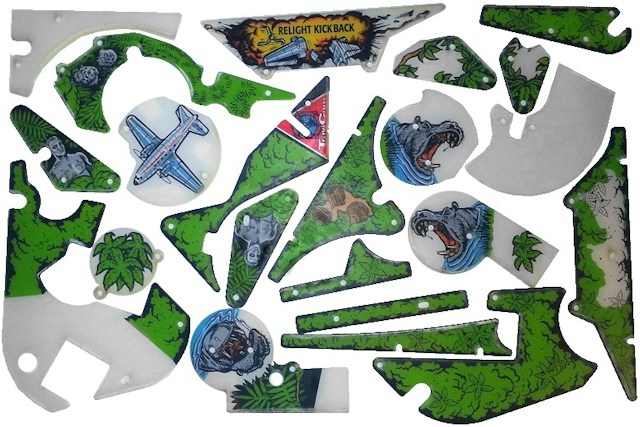 CONGO (Williams) Plastic set