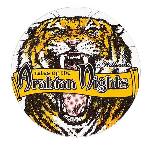 TALES ARABIAN NIGHTS Decal Top Side