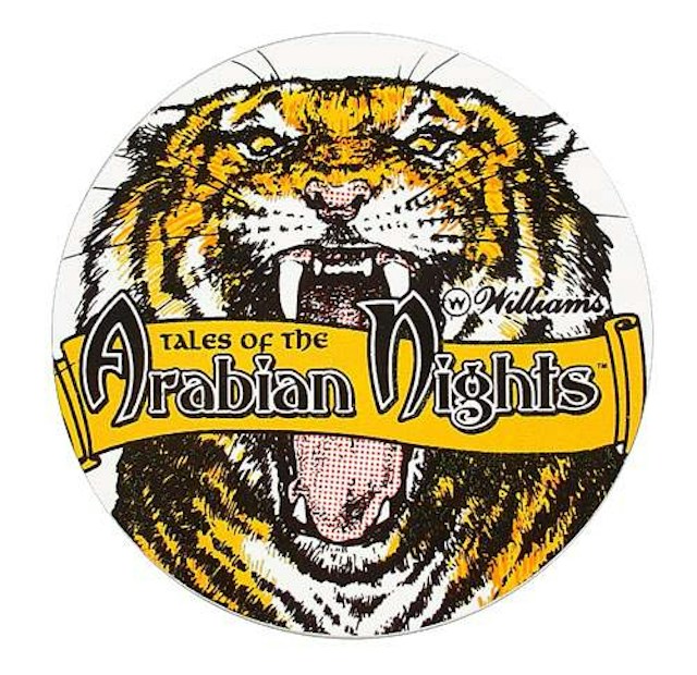 TALES ARABIAN NIGHTS Decal Top Side
