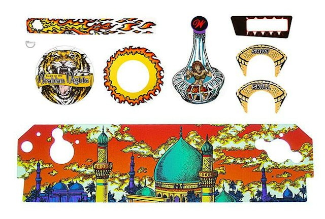 TALES ARABIAN NIGHTS (WMS) Decal set