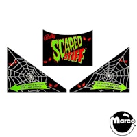 SCARED STIFF (Bally) Decal apron set