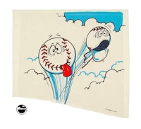 SLUGFEST (Williams) decal up deck right