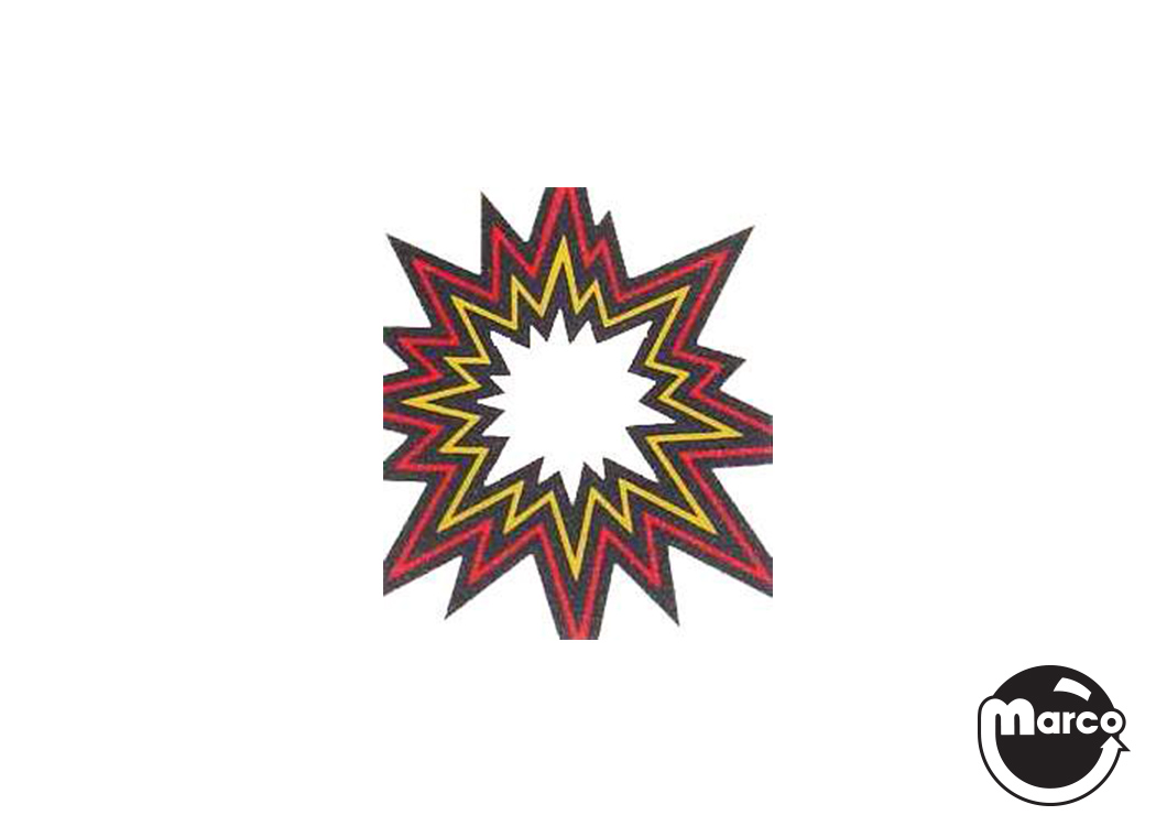 JUNKYARD (Williams) Decal Red Target