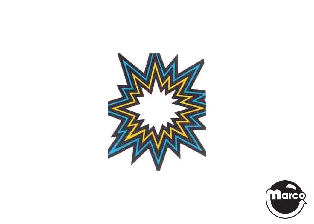 JUNKYARD (Williams) Decal Blue Target