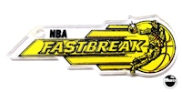 NBA FASTBREAK (Bally) Plastic Key FOB