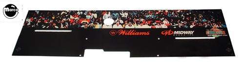 NBA FASTBREAK (Bally) Plastic back panel