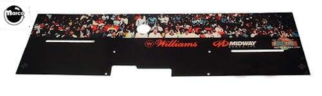 NBA FASTBREAK (Bally) Plastic back panel