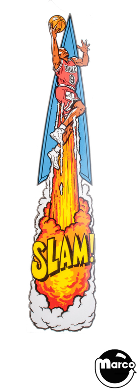 NBA FASTBREAK (Bally) Decal 'slam'