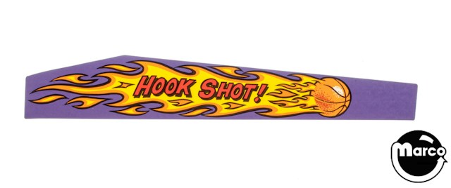 NBA FASTBREAK (Bally) Decal 'Hook Shot'