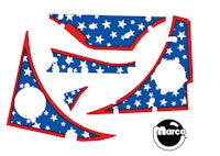 NBA FASTBREAK (Bally) Decal set