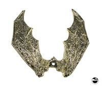 Gold colored Dragon wing ornament