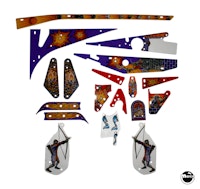 MEDIEVAL MADNESS (Williams) Plastic set