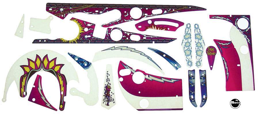 31-2834-XX - CIRQUS VOLTAIRE (Bally) plastic set - Marco