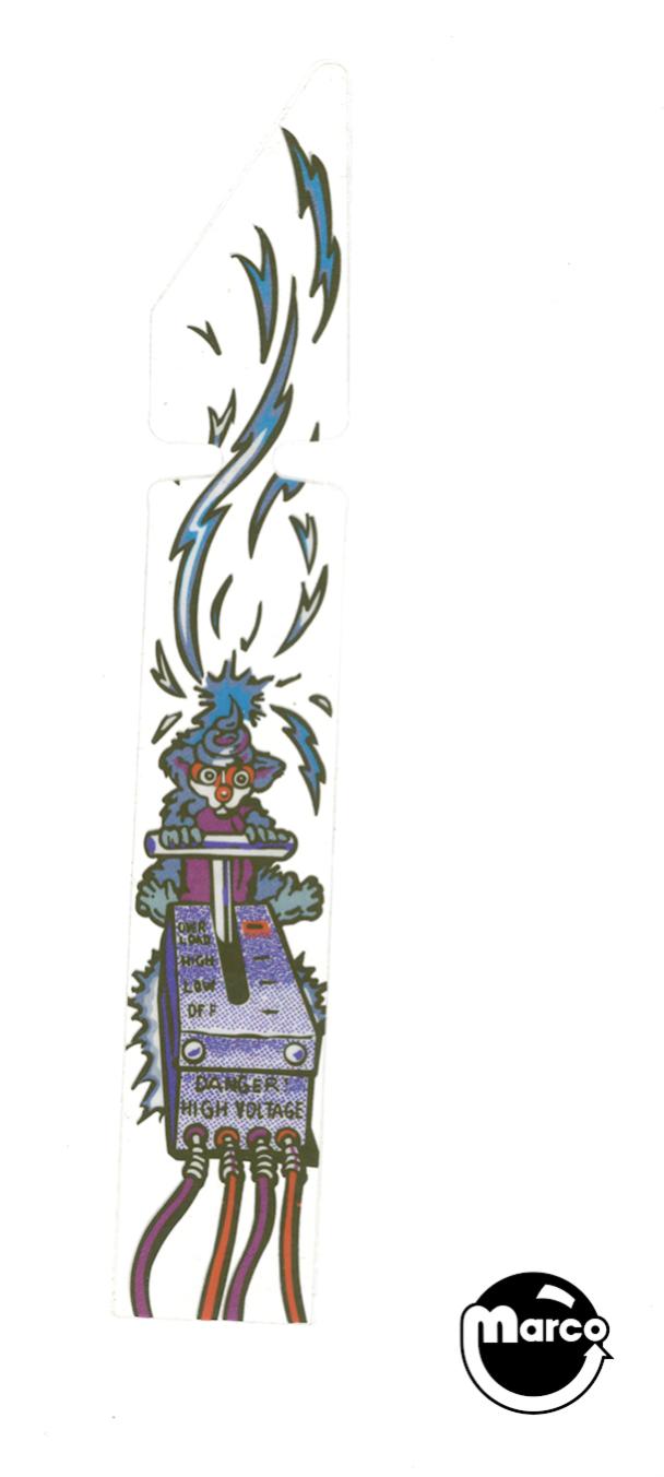 CIRQUS VOLTAIRE (Bally) Decal under ramp