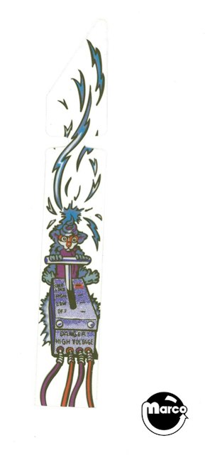 CIRQUS VOLTAIRE (Bally) Decal under ramp