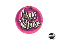 CIRQUS VOLTAIRE (Bally) under ramp decal