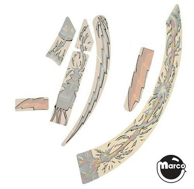 CIRQUS VOLTAIRE (Bally) Decal ramp set