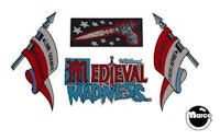 MEDIEVAL MADNESS (Williams) Apron decals