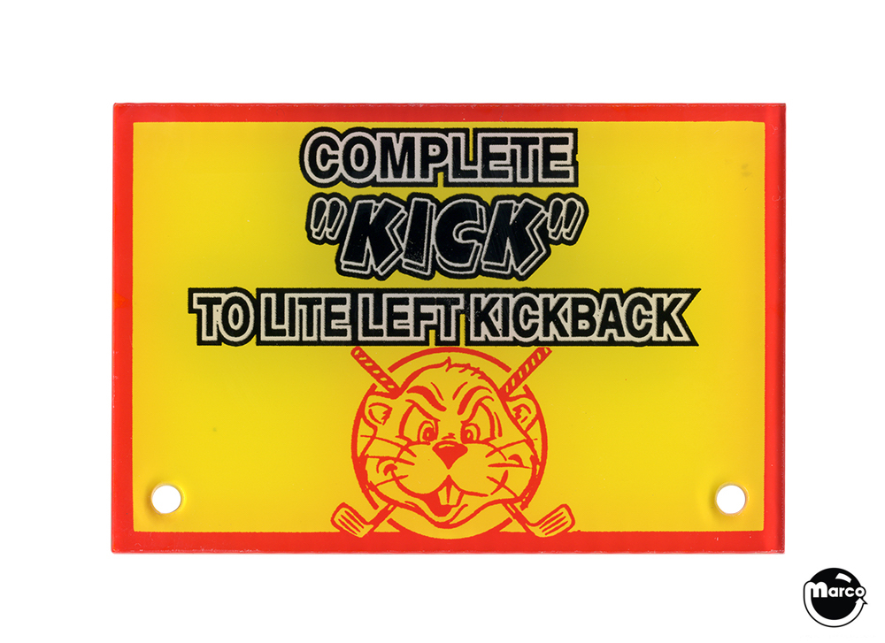 NO GOOD GOFERS (Williams) Complete Kick Plastic