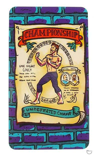 CHAMPION PUB (Bally) playfield decal