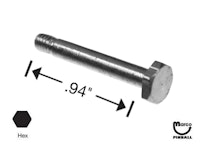 Plunger tip shaft